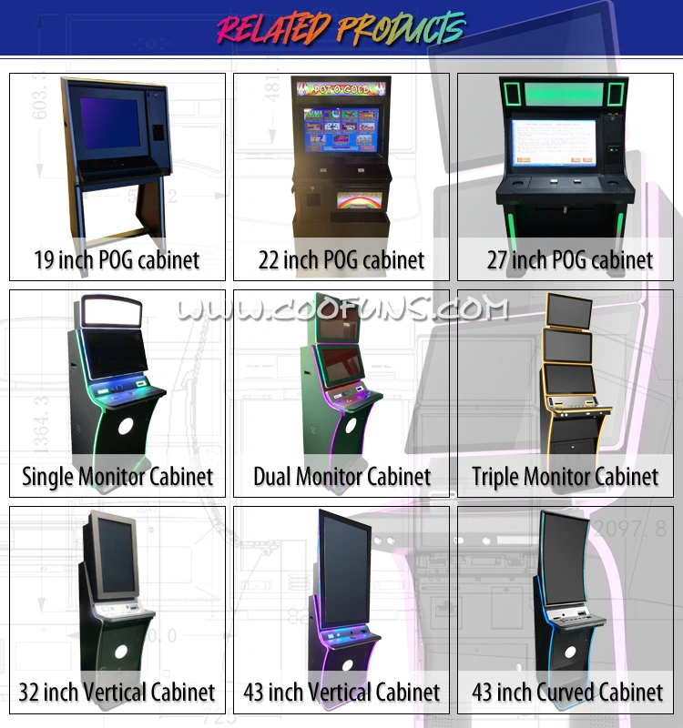 Jackpot Machine Skill Game Ncg Deluxe 5 in 1 Games Board Game Machine Slot Machine for Sale